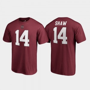 South Carolina Gamecocks Connor Shaw T-Shirt Name & Number Garnet Mens College Legends #14