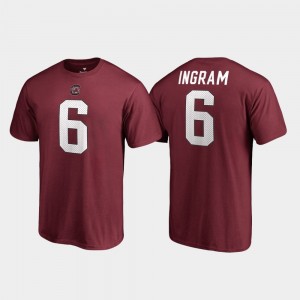 South Carolina Gamecocks Melvin Ingram T-Shirt #6 Garnet College Legends Name & Number For Men