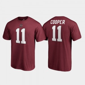South Carolina Gamecocks Pharoh Cooper T-Shirt For Men's College Legends #11 Name & Number Garnet