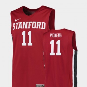 Stanford Cardinal Dorian Pickens Jersey College Basketball Replica Men Red #11