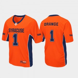 Syracuse Orange Jersey Men Football Max Power Orange #1