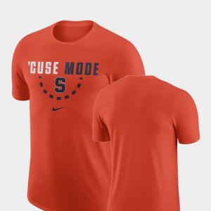 Syracuse Orange T-Shirt Orange Basketball Team Men