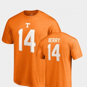 Tennessee Volunteers Eric Berry T-Shirt Men College Legends Orange Name & Number #14