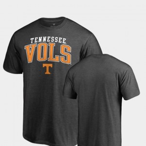 Tennessee Volunteers T-Shirt Men's Heathered Charcoal Square Up