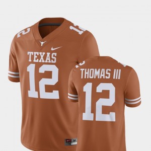 Texas Longhorns Earl Thomas Jersey Alumni Football Game Mens #12 Player Texas Orange