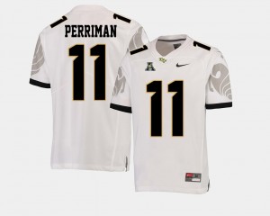 UCF Knights Breshad Perriman Jersey College Football American Athletic Conference #11 White For Men's