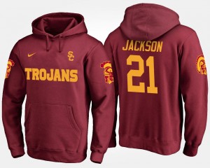 USC Trojans Adoree' Jackson Hoodie Cardinal #21 Men