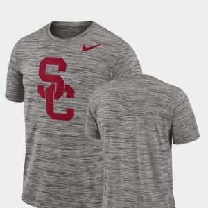 USC Trojans T-Shirt Performance Men's Charcoal 2018 Player Travel Legend