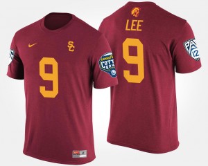 USC Trojans Marqise Lee T-Shirt Cardinal Bowl Game Men's Pac-12 Conference Cotton Bowl #9