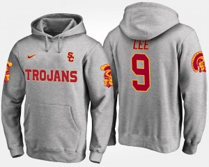 USC Trojans Marqise Lee Hoodie #9 Men's Gray