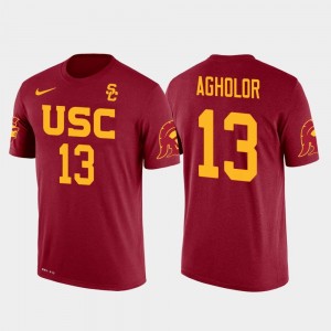 USC Trojans Nelson Agholor T-Shirt Philadelphia Eagles Football #13 Red Men Future Stars