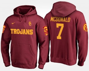 USC Trojans T.J. McDonald Hoodie For Men's #7 Cardinal
