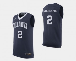 Villanova Wildcats Collin Gillespie Jersey Mens Navy College Basketball #2