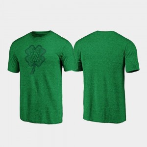 Villanova Wildcats T-Shirt Celtic Charm Tri-Blend Green Men St. Patrick's Day