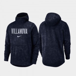 Villanova Wildcats Hoodie Navy Men Basketball Team Logo Pullover Spotlight