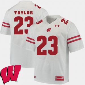 Wisconsin Badgers Jonathan Taylor Jersey Mens Alumni Football Game 2018 NCAA White #23