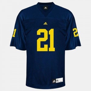 Michigan Wolverines desmond Howard Jersey Blue Youth College Football #21