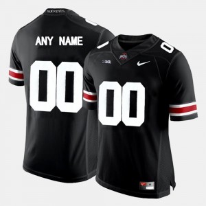 Ohio State Buckeyes Custom Jersey #00 For Men's College Limited Football Black