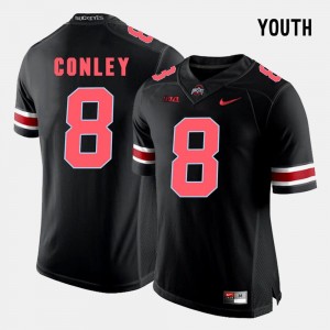 Ohio State Buckeyes Gareon Conley Jersey #8 Black College Football For Kids