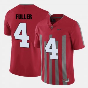 Ohio State Buckeyes Jordan Fuller Jersey For Men College Football Red #4