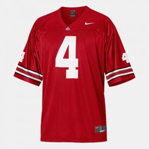 Ohio State Buckeyes Kirk Herbstreit Jersey Red College Football Youth #4