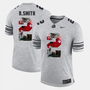 Ohio State Buckeyes Rod Smith Jersey Pictorial Gridiron Fashion Mens Pictorital Gridiron Fashion Gray #2