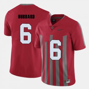 Ohio State Buckeyes Sam Hubbard Jersey #6 Red College Football Men's