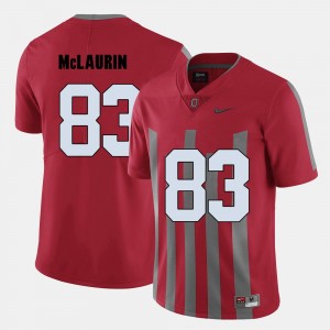 Ohio State Buckeyes Terry McLaurin Jersey #83 For Men's Red College Football