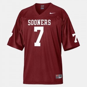 Oklahoma Sooners DeMarco Murray Jersey For Men #7 Red College Football