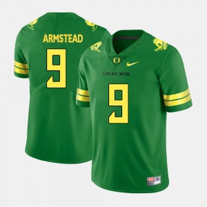 Oregon Ducks Arik Armstead Jersey Green #9 For Men's College Football