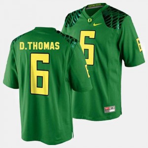 Oregon Ducks De'Anthony Thomas Jersey Green College Football #6 Men's