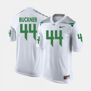 Oregon Ducks DeForest Buckner Jersey White For Men College Football #44