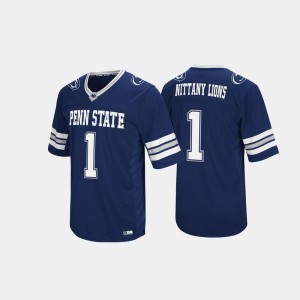 Penn State Nittany Lions Jersey #1 Hail Mary II Men Navy