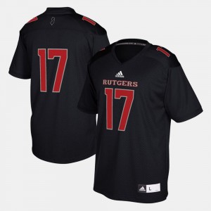 Rutgers Scarlet Knights Jersey 2017 Special Games #17 Black For Men's