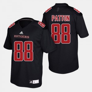 Rutgers Scarlet Knights Andre Patton Jersey For Men's #88 Black College Football