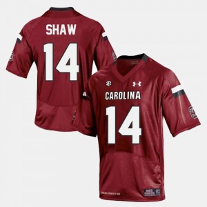 South Carolina Gamecocks Connor Shaw Jersey Men's College Football Red #14