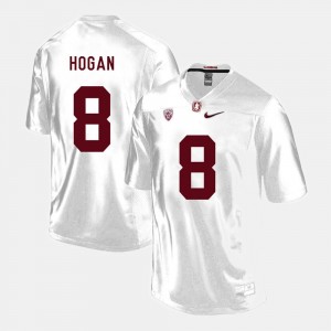 Stanford Cardinal Kevin Hogan Jersey College Football #8 White For Men