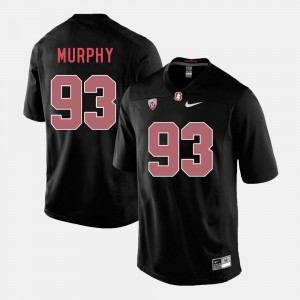 Stanford Cardinal Trent Murphy Jersey Black Mens #93 College Football