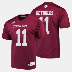 Texas A&M Aggies Josh Reynolds Jersey College Football #11 For Men's Maroon