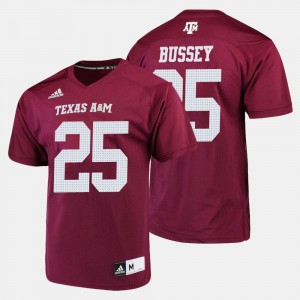 Texas A&M Aggies Kendall Bussey Jersey #25 College Football Maroon For Men's