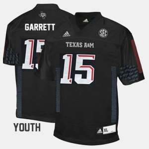 Texas A&M Aggies Myles Garrett Jersey Youth Black #15 College Football