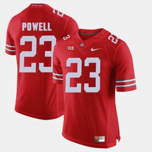Ohio State Buckeyes Tyvis Powell Jersey Scarlet Alumni Football Game Men's #23