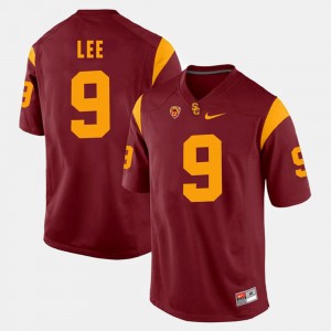 USC Trojans Marqise Lee Jersey #9 For Men Pac-12 Game Red