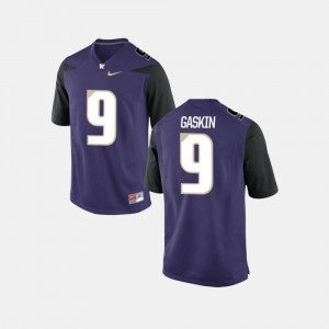Washington Huskies Myles Gaskin Jersey Purple College Football Mens #9
