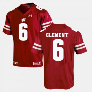 Wisconsin Badgers Corey Clement Jersey Mens Alumni Football Game Red #6