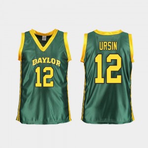 Baylor Bears Moon Ursin Jersey College Basketball Replica For Women #12 Green