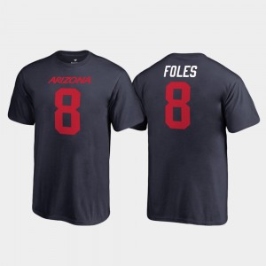 Arizona Wildcats Nick Foles T-Shirt Youth College Legends #8 Navy