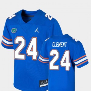 Florida Gators Iverson Clement Jersey College Football #24 Kids Royal Game