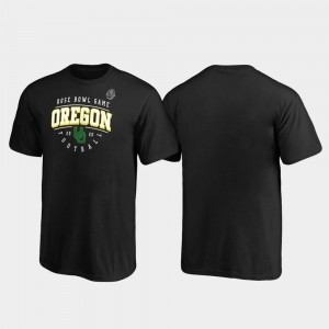 Oregon Ducks T-Shirt Tackle Youth Black 2020 Rose Bowl Bound