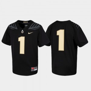 Purdue Boilermakers Jersey Youth(Kids) #1 Untouchable Black Football